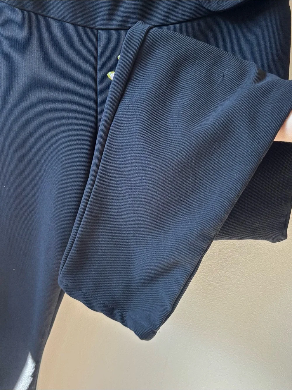 Fashion Bug Black Ankle Pants with Button Waist